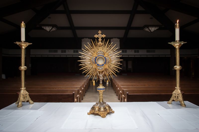 How Eucharistic Adoration Healed My Father Wound