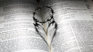 Crown of Thorns on Scripture